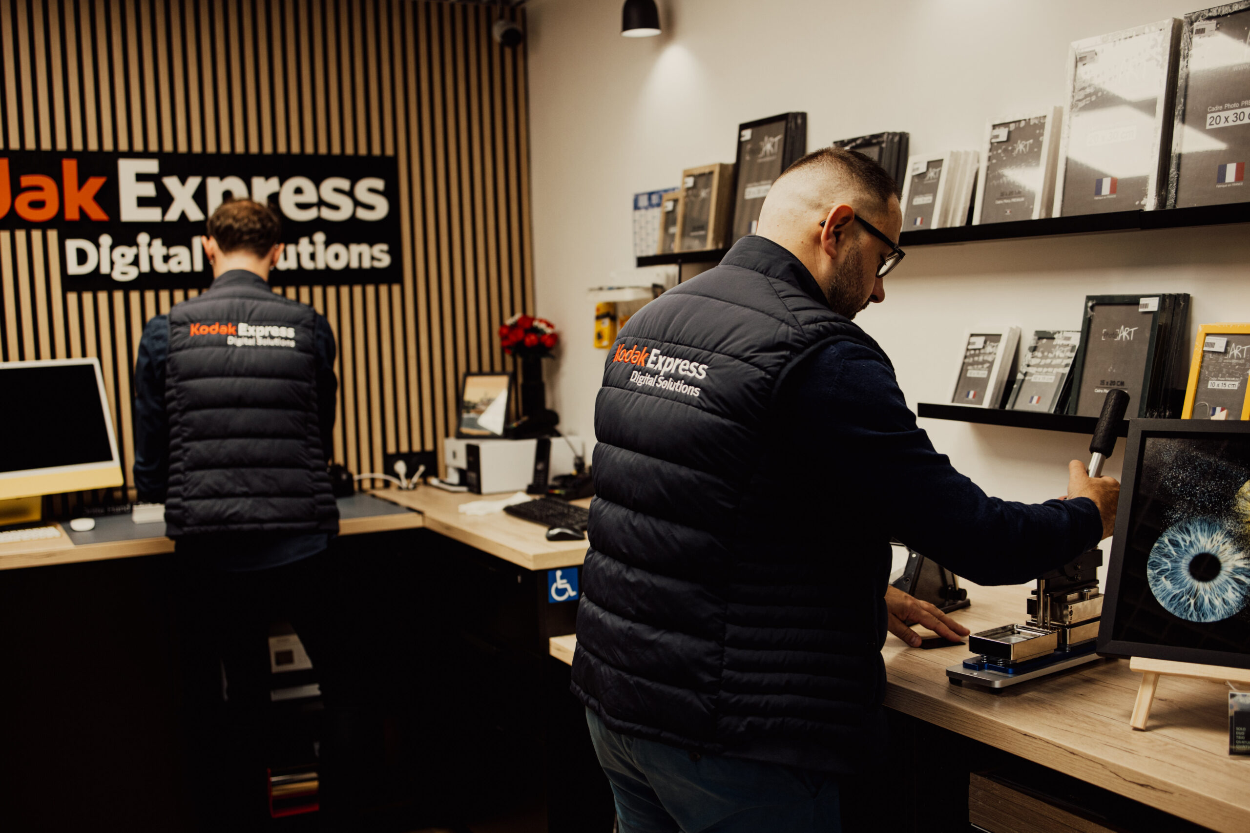 L'équipe Kodak Express